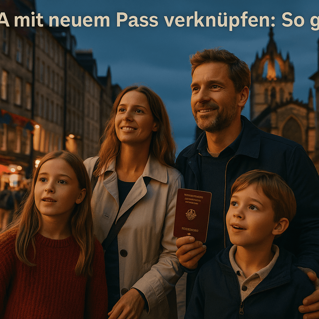 ETA neuer Pass verknüpfen
