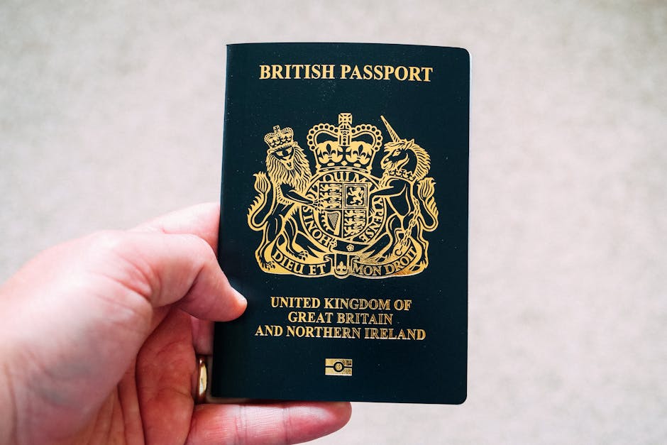 Britischer Reisepass — UK ETA Status