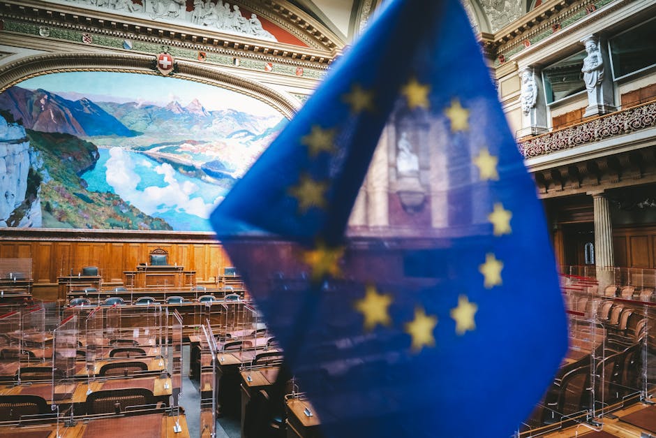 Europäisches Parlament — EU-Flagge
